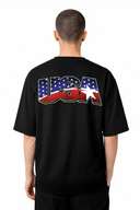 T-shirt Usa Nation White