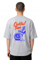T-shirt Cocktail Time Black