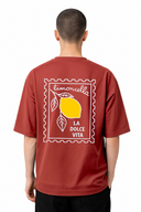 T-shirt Limoncella Black Vintage