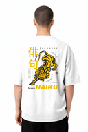 T-shirt Tiger White
