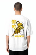 T-shirt Tiger White