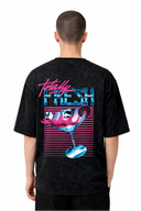 T-shirt Fresh Black Vintage