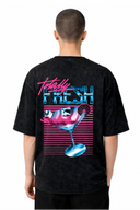 T-shirt Fresh Black Vintage