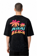 T-shirt Miami Beach Aqua Sea