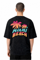 T-shirt Miami Beach Aqua Sea