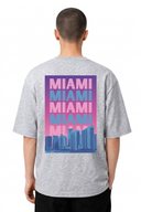 T-shirt Miami City Black