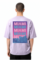 T-shirt Miami City Black