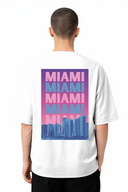 T-shirt Miami City Black