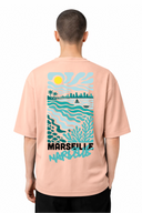 T-shirt Marseille Black Vintage