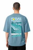 T-shirt Marseille Black Vintage