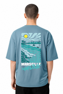 T-shirt Marseille Black Vintage