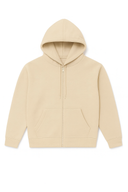 SWEAT À CAPUCHE ZIPPÉ ZAY BEIGE