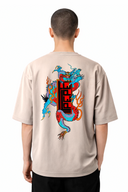 T-shirt Dragon Black Vintage