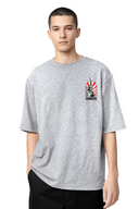 T-shirt Samurai Gris Chiné