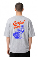 T-shirt Cocktail Time Black