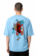 T-shirt Dragon Black Vintage