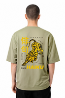 T-shirt Tiger White