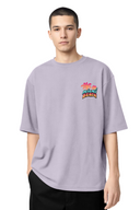 T-shirt Miami Beach Lila