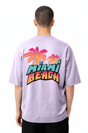 T-shirt Miami Beach Aqua Sea