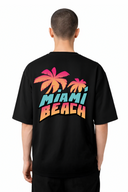 T-shirt Miami Beach Aqua Sea