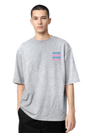 T-shirt Miami City Gris Chiné