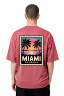 T-shirt Miami Florida Black