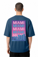 T-shirt Miami City Black