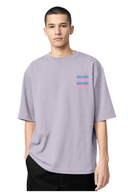 T-shirt Miami City Lila