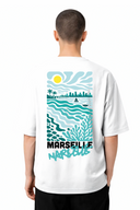 T-shirt Marseille Black Vintage