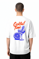 T-shirt Cocktail Time Black