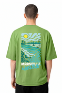 T-shirt Marseille Black Vintage