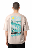 T-shirt Marseille Black Vintage