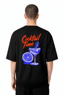 T-shirt Cocktail Time Black