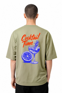 T-shirt Cocktail Time Black