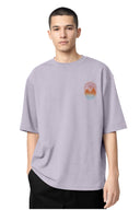 T-shirt Nature Back Lila