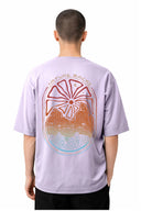 T-shirt Nature Back Lila