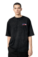 T-shirt Usa Nation Bleu